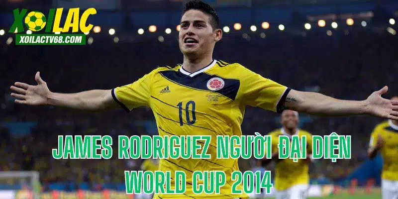 J.Rodriguez nhận được giải thưởng bàn thắng đẹp nhất VCK World Cup 2014