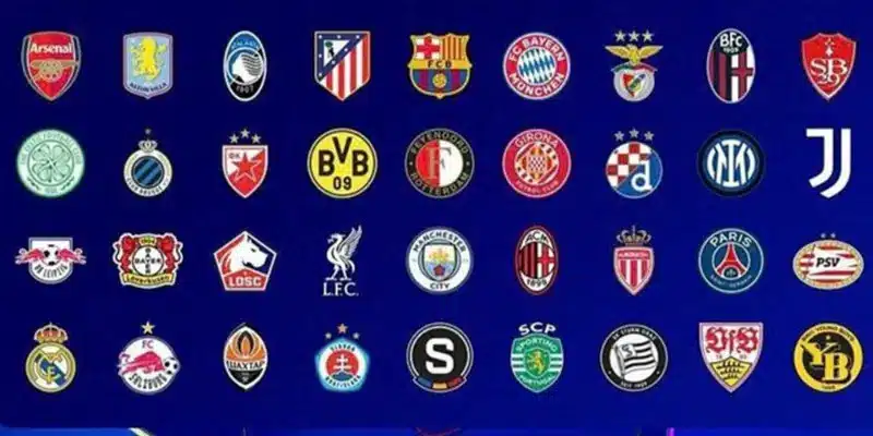 UEFA champions League thể thức mới có đến 36 câu lạc bộ tham gia